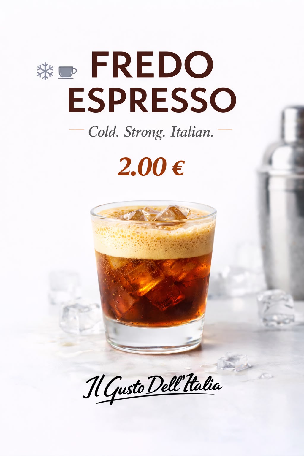 Freddo Espresso — Il Gusto Dell'Italia