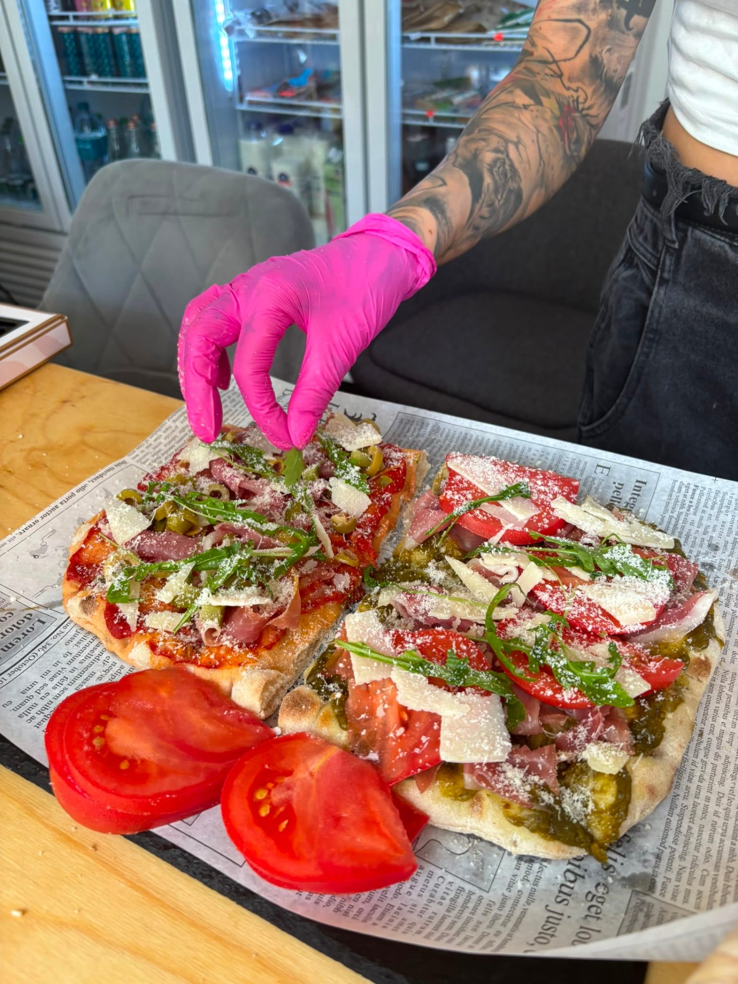 Приготвяне на пица на място — Il Gusto Dell'Italia